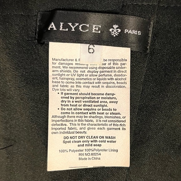 Alyce Paris Sequin Strapless Mini Dress Womens 6 Sweetheart Mermaid Blue Swiftie - Picture 9 of 10